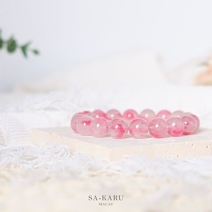 Sakura rose bracelet