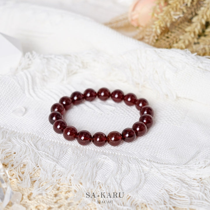 Orange Garnet Bracelet
