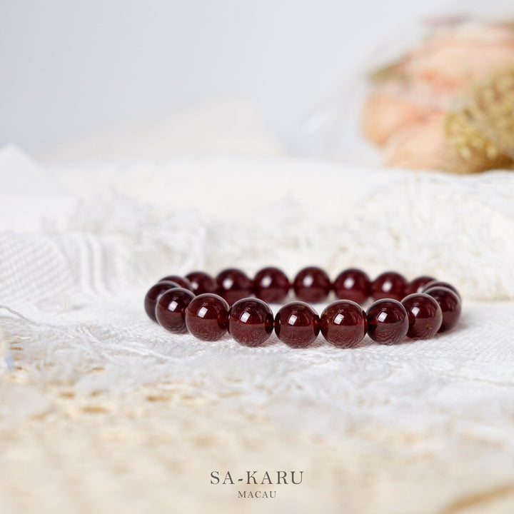 Orange Garnet Bracelet