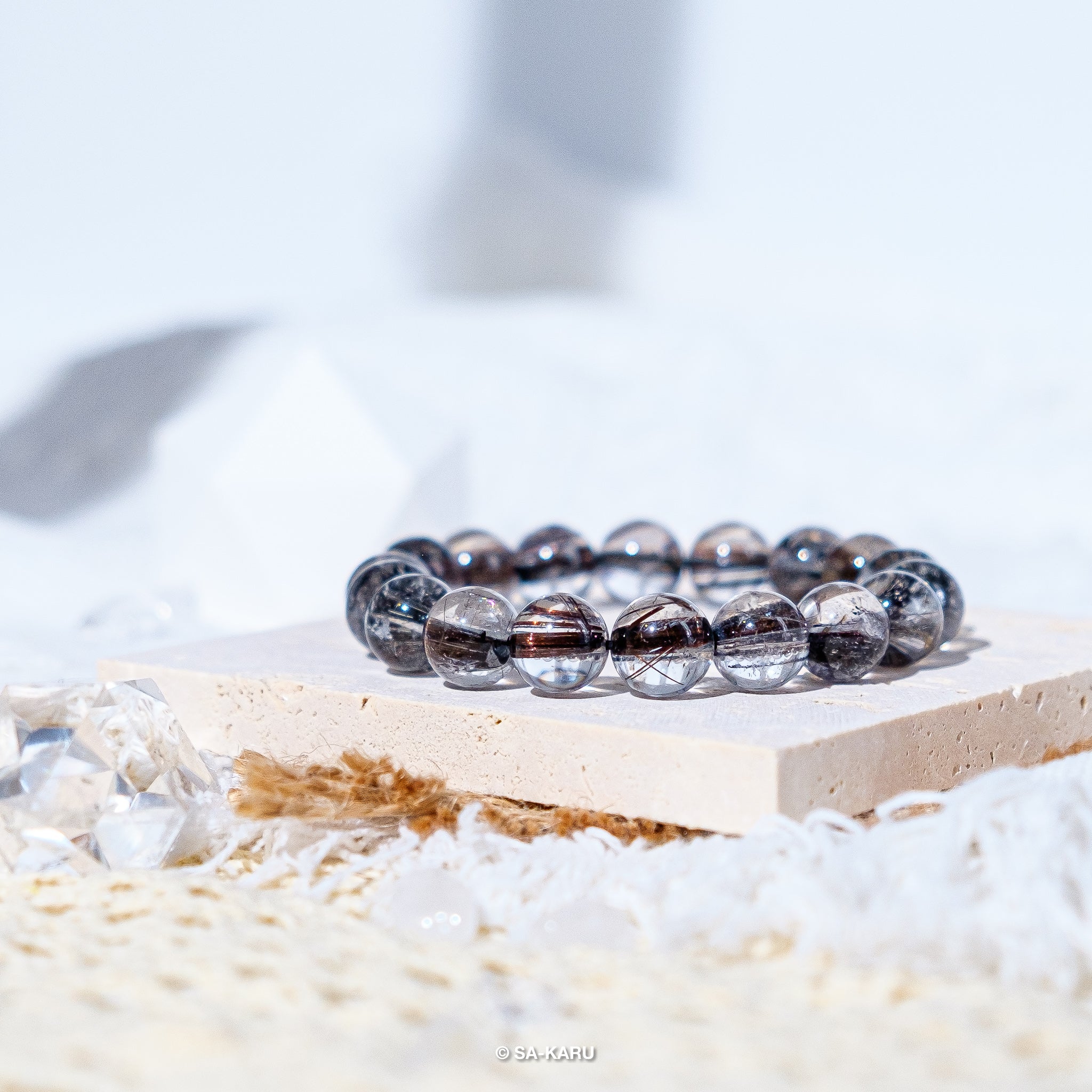 Black Copper Titanium Bracelet｜SA-KARU MACAU Natural Crystal Store